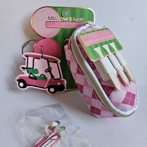Mellow & Mod
Mellow & Mod Pink Golf Pouch I Gift Set